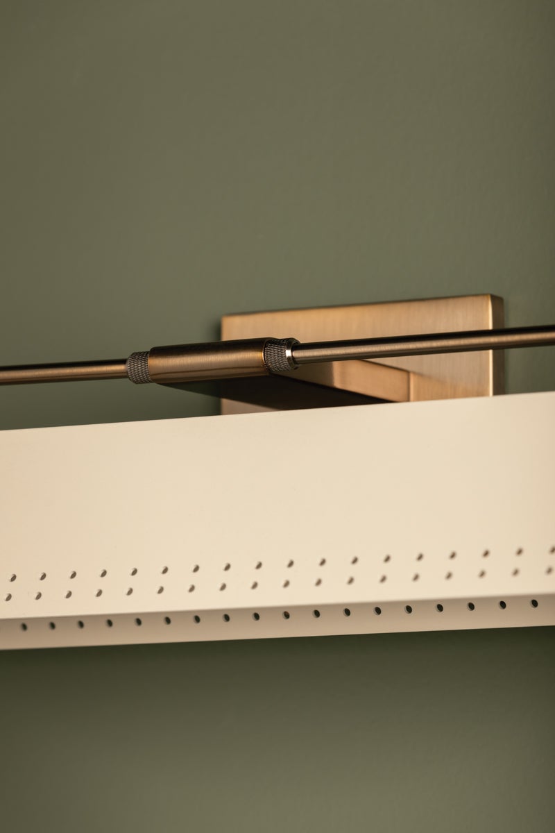 Rowan Large Picture Light by Troy Lighting, Dimmable, Contemporary Design, Soft Sand Finish, 25"W