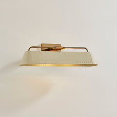 Rowan 21-Inch Picture Light by Troy Lighting, Patina Brass & Soft Sand Finish, Dimmable, 2 Bulb Design