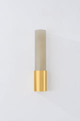 Somersville Wall Sconce 6316-AGB by Hudson Valley Lighting - Aged Brass & Light Bronze Glass