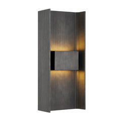 Scotsman Large Graphite Wall Sconce by Troy Lighting with Energy-Efficient LED, Dimmable, UL Wet Rated