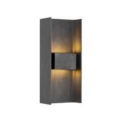 Scotsman Wall Sconce by Troy Lighting, 2 Light Sources, Dimmable, LED, Graphite Finish, UL Wet Rated