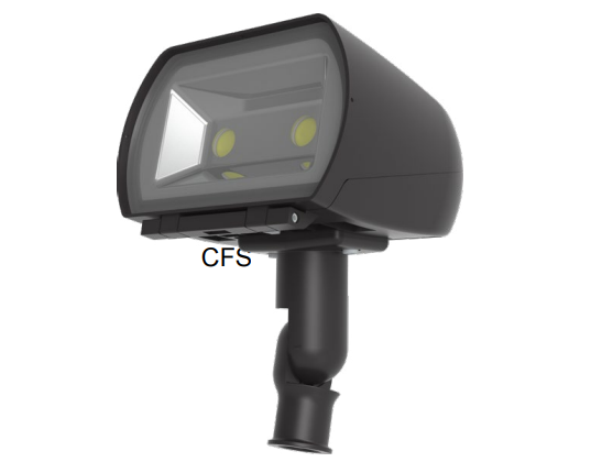 52W 4000K FLOOD BRONZE 1/2" KNUCKLE BOLT MOUNT