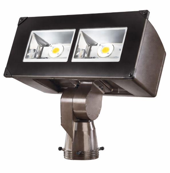 18W 120-277V Night Falcon Flood Bronze Trunion Mount