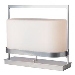 Serenity Table Lamp by Hubbardton Forge, 60W Dimmable, Opal Glass Shade, Versatile Style, UL Damp Rated