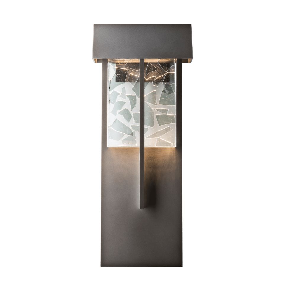 Hubbardton Forge Shard XL Outdoor Sconce - 15W LED, Weather Resistant, Multiple Finishes Available