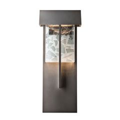 Hubbardton Forge Shard XL Outdoor Sconce - 15W LED, Weather Resistant, Multiple Finishes Available
