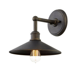 Shelton Wall Sconce by Troy Lighting, Vintage Bronze, Dimmable, UL Wet Rated, 10.25" High