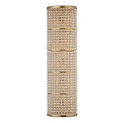 Sherrill Wall Sconce 23.5" by Hudson Valley Lighting - Aged Brass, Polished Nickel, Dimmable, UL Damp Rated