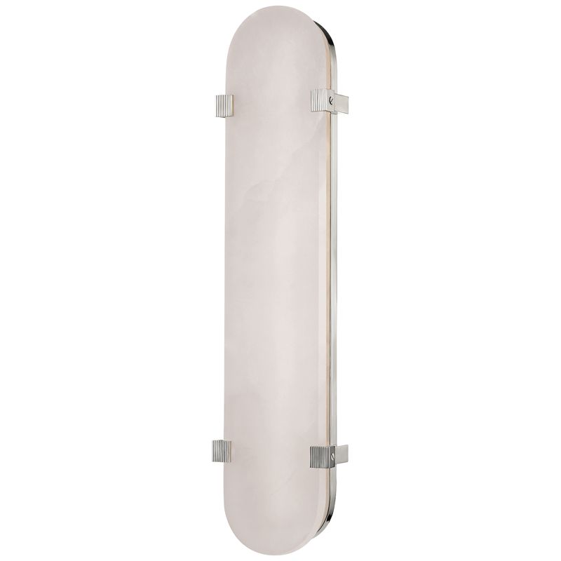 Skylar Large Wall Sconce by Hudson Valley Lighting, 18W LED, Dimmable, Spanish Alabaster, 24.75"H