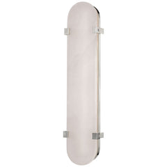 Skylar Large Wall Sconce by Hudson Valley Lighting, 18W LED, Dimmable, Spanish Alabaster, 24.75"H