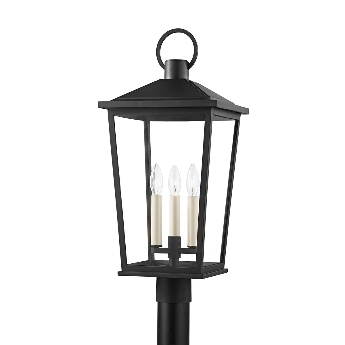 Soren Outdoor Post Light by Troy Lighting, Durable EPM Construction, Textured Black & Bronze Finish