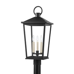 Soren Outdoor Post Light by Troy Lighting, Durable EPM Construction, Textured Black & Bronze Finish