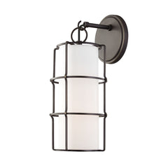 Sovereign Sconce 1500 by Hudson Valley Lighting - Dimmable Vintage Style Wall Light in Aged Brass, Old Bronze, & Polished Nickel