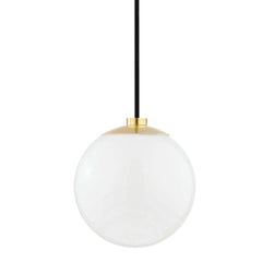 Mitzi Stella Mini Pendant Light - 60W E26 Bulb, Adjustable Height, Dimmable, 3 Finishes