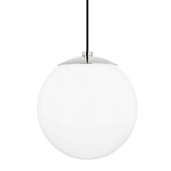 Mitzi Stella Pendant Light 12" Frosted Glass Shade In Aged Brass, Old Bronze, Polished Nickel