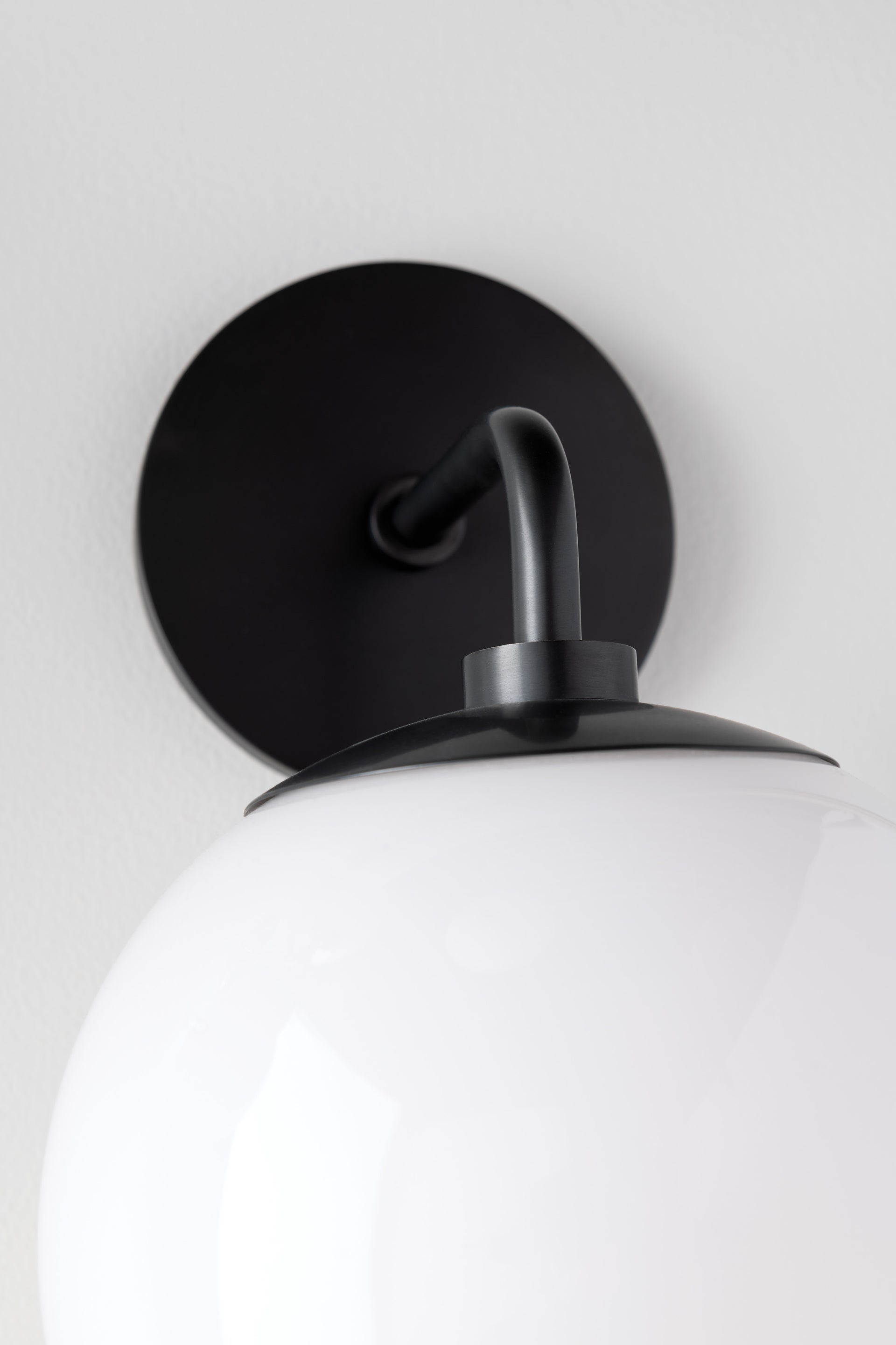 Mitzi Stella Sconce 11.5" Modern Flying Saucer Design Wall Light With Dimmable Feature and Opal Glass Shade