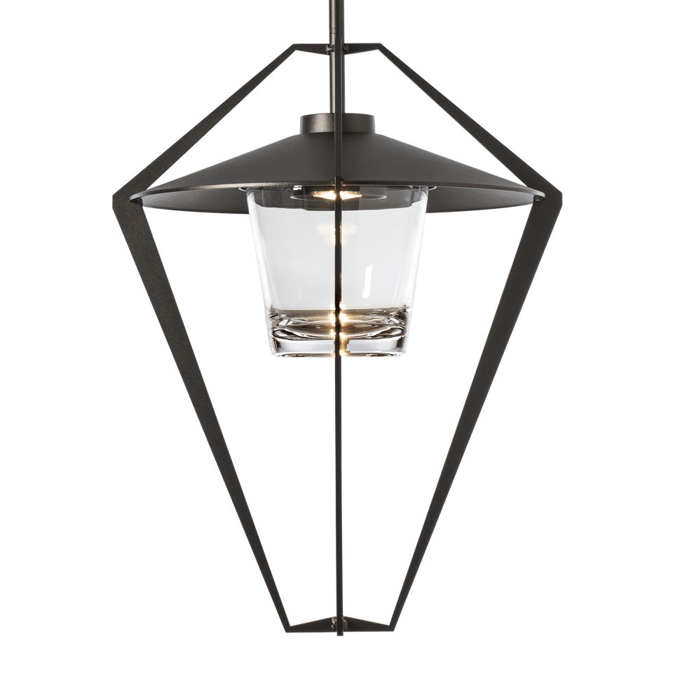 Hubbardton Forge Stellar 2-in-1 Large Outdoor Pendant/Semi-Flush Light, Dimmable, 50W, Multiple Finishes