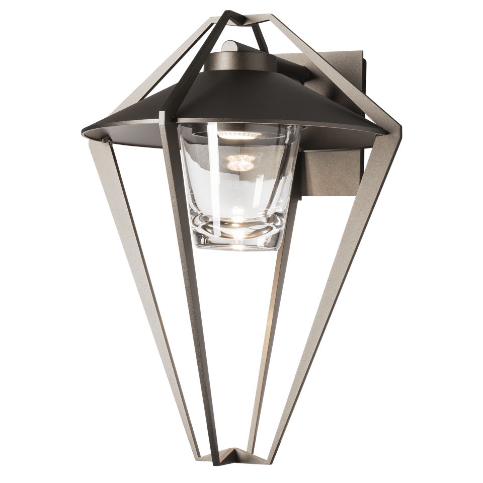 Hubbardton Forge Stellar 1-Light Small Outdoor Sconce With Dimmable Capability & Multiple Finishes