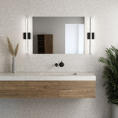 Stix 24-Inch LED Bath Bar by SONNEMAN - Dimmable, Energy Efficient, 3000K Light, 3 Finishes