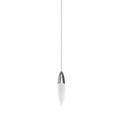 Sultana Pendant Light by SONNEMAN – 3W LED, 400 Lumens, Adjustable Height, Seeded Crystal Glass