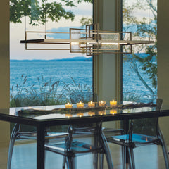 Summer LED Pendant Light by Hubbardton Forge, 48W Energy Efficient, Dimmable, Adjustable Height, UL Damp Rated