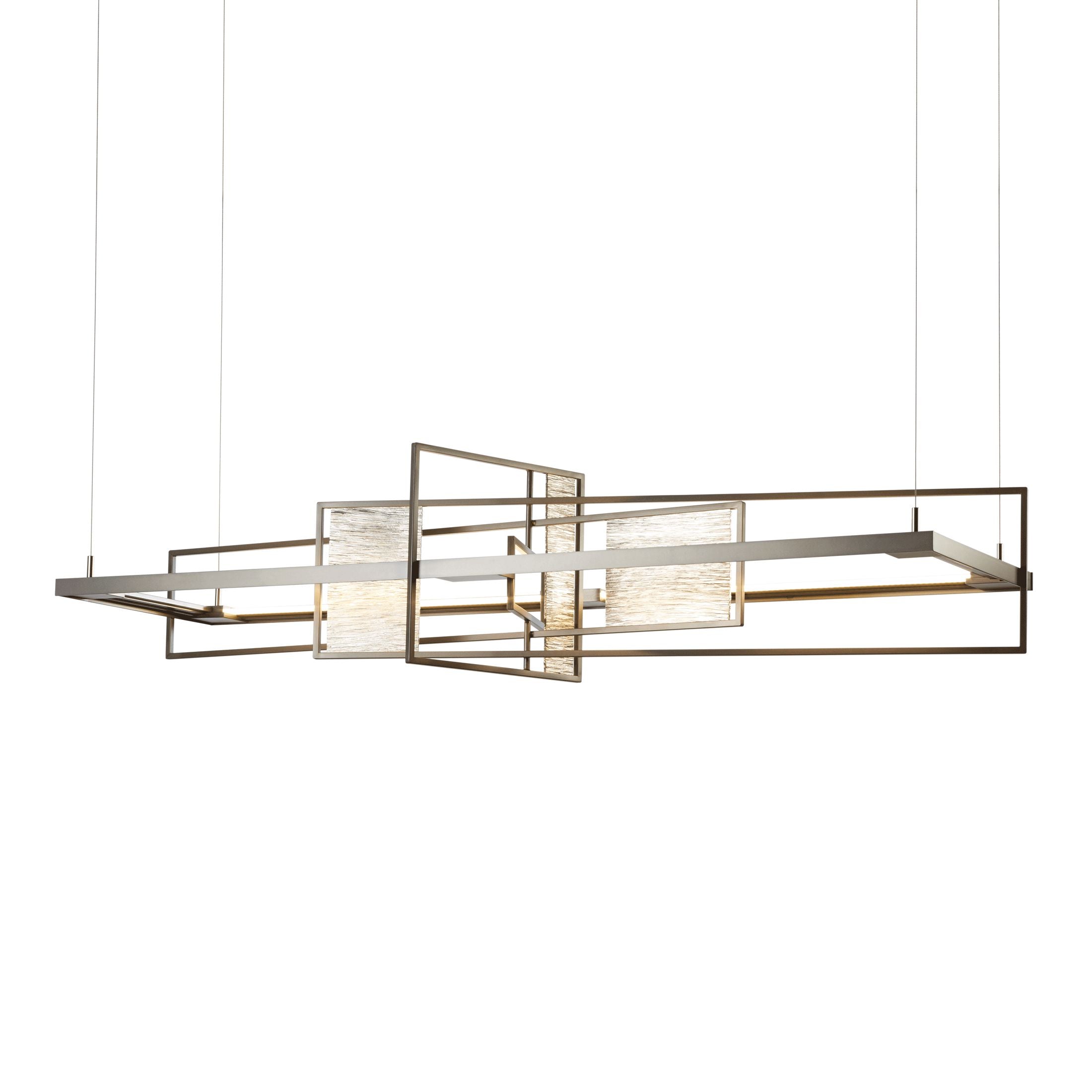 Summer LED Pendant Light by Hubbardton Forge, 48W Energy Efficient, Dimmable, Adjustable Height, UL Damp Rated