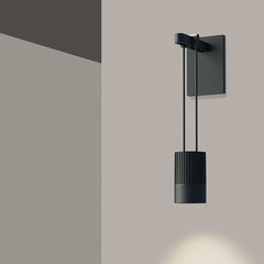 Sonneman Suspenders Mini Single Sconce 280 Lumens Dimmable 3000K LED in Satin Black Finish