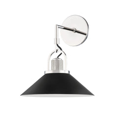 Syosset Sconce 14"H by Hudson Valley Lighting - Dimmable, UL Damp Rated, Aged Brass or Polished Nickel Finish