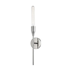 Tara Tubular Sconce By Mitzi, Modern Torchiere Wall Light, Dimmable, Available In 3 Finishes