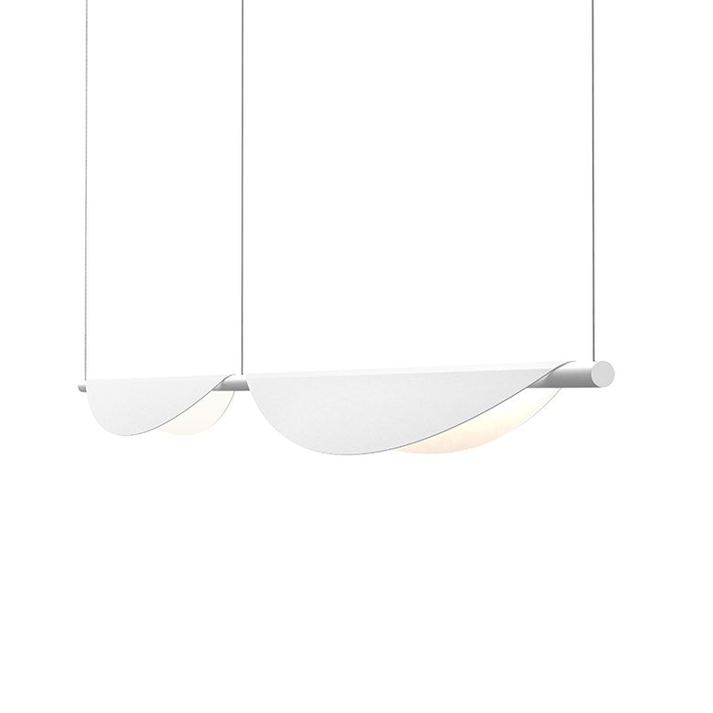 SONNEMAN Tela Double LED Pendant Light, Dimmable, 4200 Lumens, 3000K, Multiple Finishes
