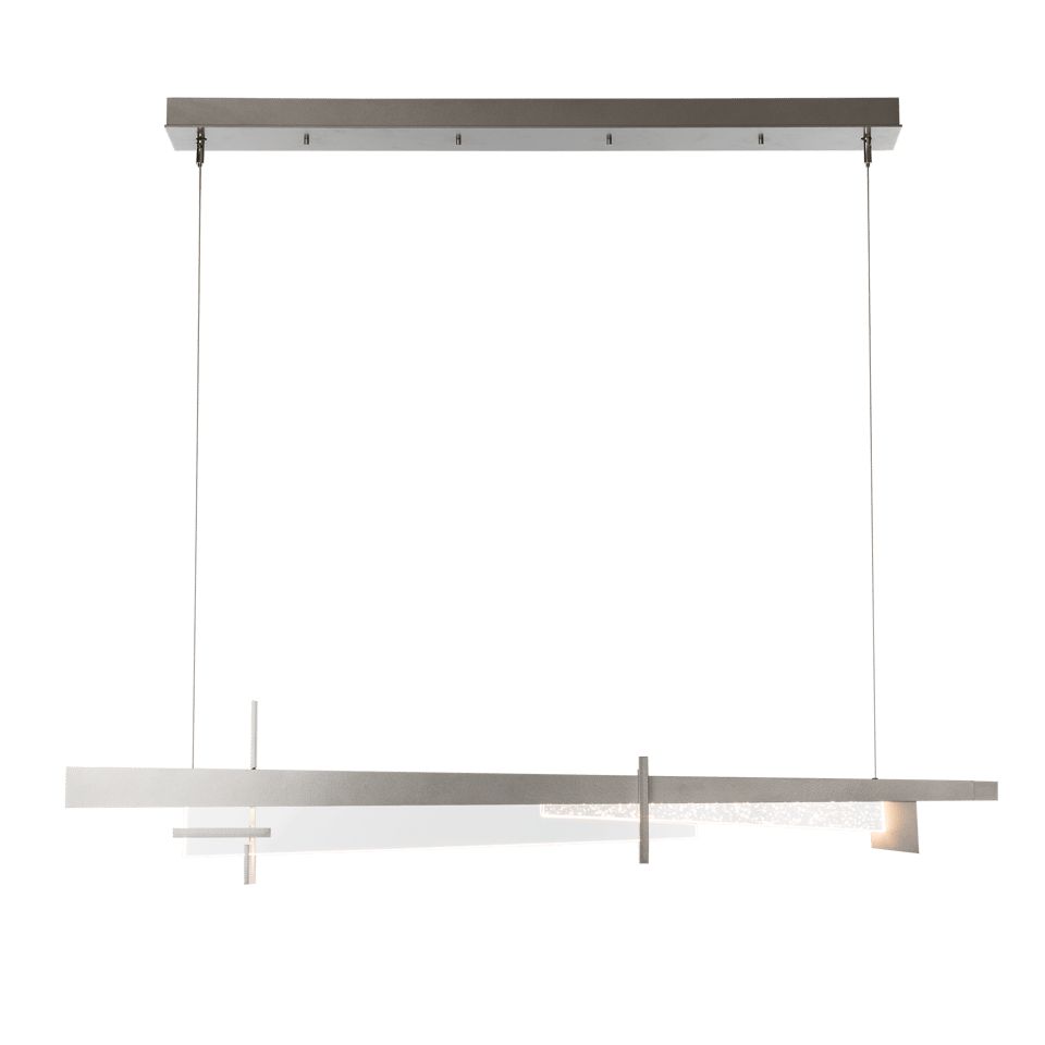 Hubbardton Forge Tenon LED Pendant Light, 25W Energy Efficient, 1150 Lumens, Dimmable, Glass Shade
