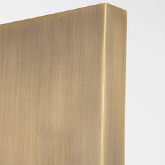 Thayne Wall Sconce by Troy Lighting, Patina Brass Finish, Dimmable LED, 125 Lumens