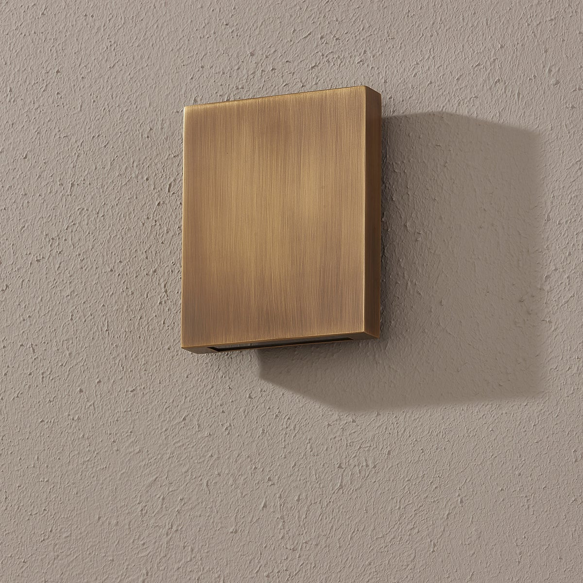 Thayne Wall Sconce by Troy Lighting, Patina Brass Finish, Dimmable LED, 125 Lumens