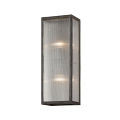 Tisoni 2-Light Medium Outdoor Wall Sconce by Troy Lighting, French Iron Finish, UL Wet Rated
