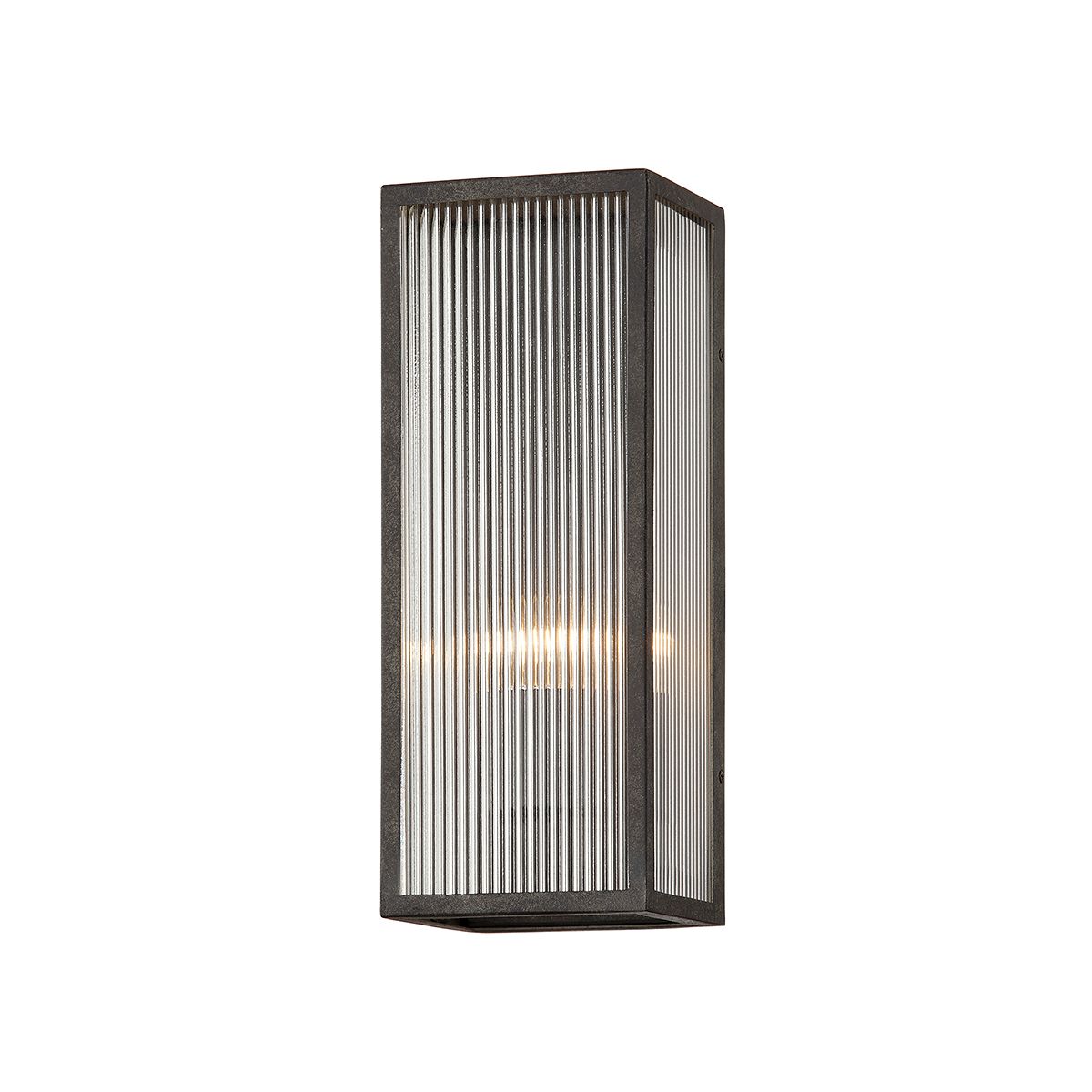 Tisoni Outdoor Wall Sconce by Troy Lighting – Weather-Resistant, Modern Design with E26 Bulb Base