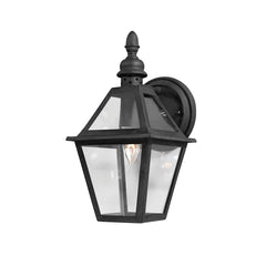 Townsend Outdoor Wall Sconce by Troy Lighting, UL Wet Rated, Dimmable, Hand-Forged Iron, E26 Base