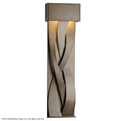 Tress Large Dark Sky Friendly 15W LED Outdoor Sconce by Hubbardton Forge, 350 Lumens, Multiple Finishes