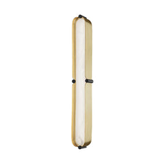 Tribeca Medium Vanity Light 23.75"H by Hudson Valley Lighting - Alabaster Shade, Dimmable, LED, 2 Finishes