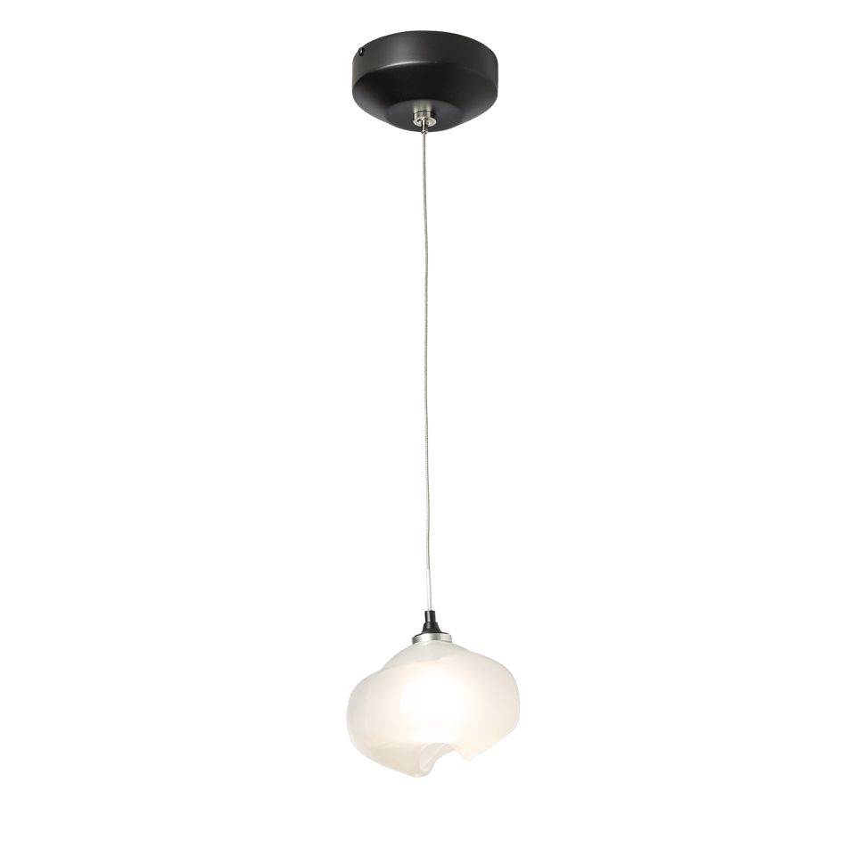 Hubbardton Forge Ume 6.4-Inch Low Voltage Mini Pendant Light with Dimmable Functionality and Adjustable Height