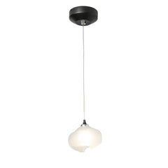 Hubbardton Forge Ume 6.4-Inch Low Voltage Mini Pendant Light with Dimmable Functionality and Adjustable Height
