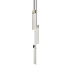 V Panels Thin 3-Light Pendant by SONNEMAN - Dimmable, Energy-Efficient LED, Modern Elegance