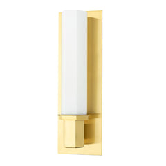 Walton Bath Sconce 15" By Hudson Valley Lighting - Opal Matte Glass, Multiple Finishes, Dimmable