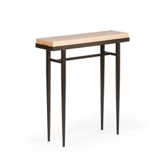 Wick 30" Console Table by Hubbardton Forge - Handcrafted Vermont Maple, Versatile Design, Custom Finishes