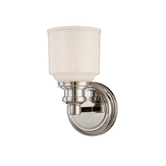 Windham Bath Sconce by Hudson Valley Lighting - Elegant Design, Dimmable, Opal Glass, Damp Rated
