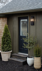 Winslow Medium Outdoor Wall Sconce by Troy Lighting - Textured Black Finish, Versatile Design, Durable Construction