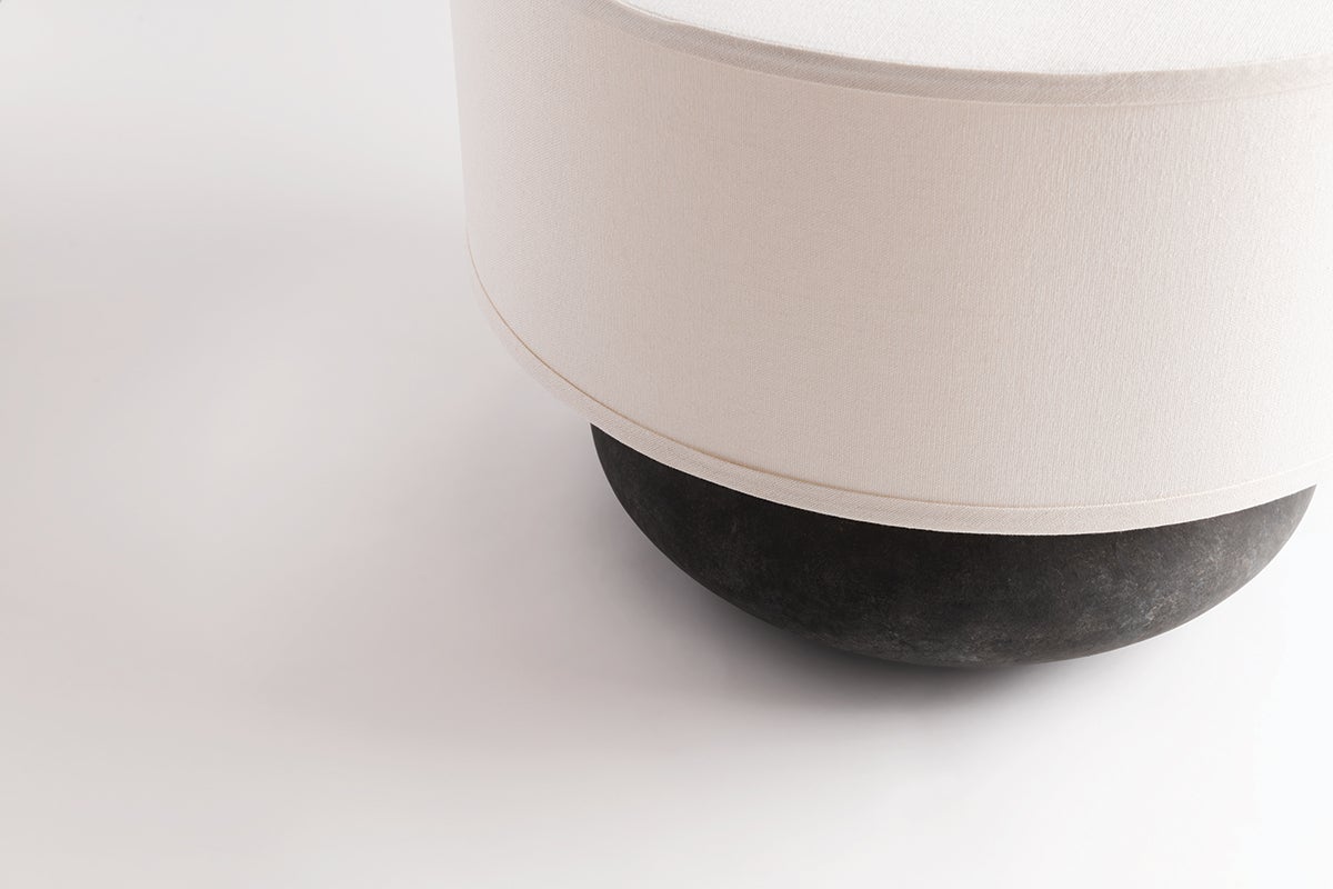 Troy Lighting Zen Graystone Table Lamp - Dimmable, Elegant Design, Compact & Versatile 60W Illumination