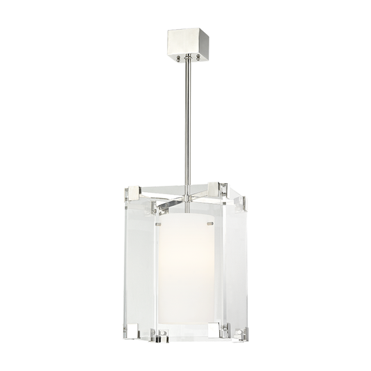 Achilles Pendant Light - Polished Nickel by Hudson Valley Lighting