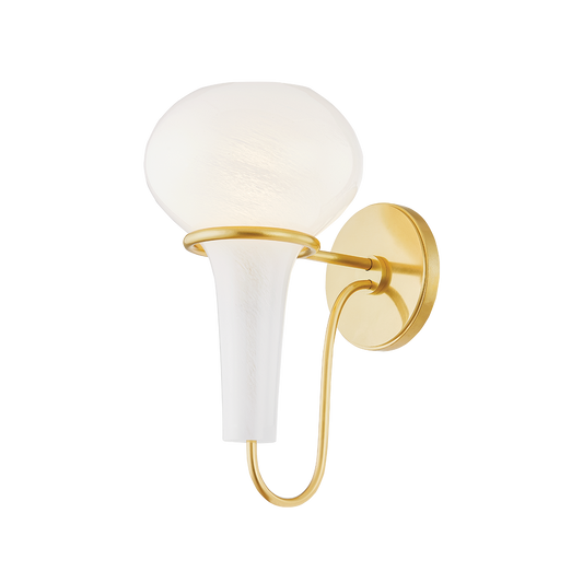 Adams Corner Sconce - Aged Brass by Hudson Valley Lighting