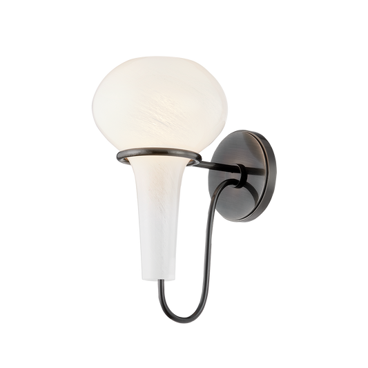 Adams Corner Sconce - Black Nickel by Hudson Valley Lighting