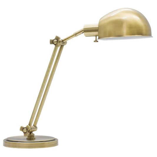 Addison Adjustable Pharmacy Desk Lamp - AD450-AB - Antique Brass by House of Troy
